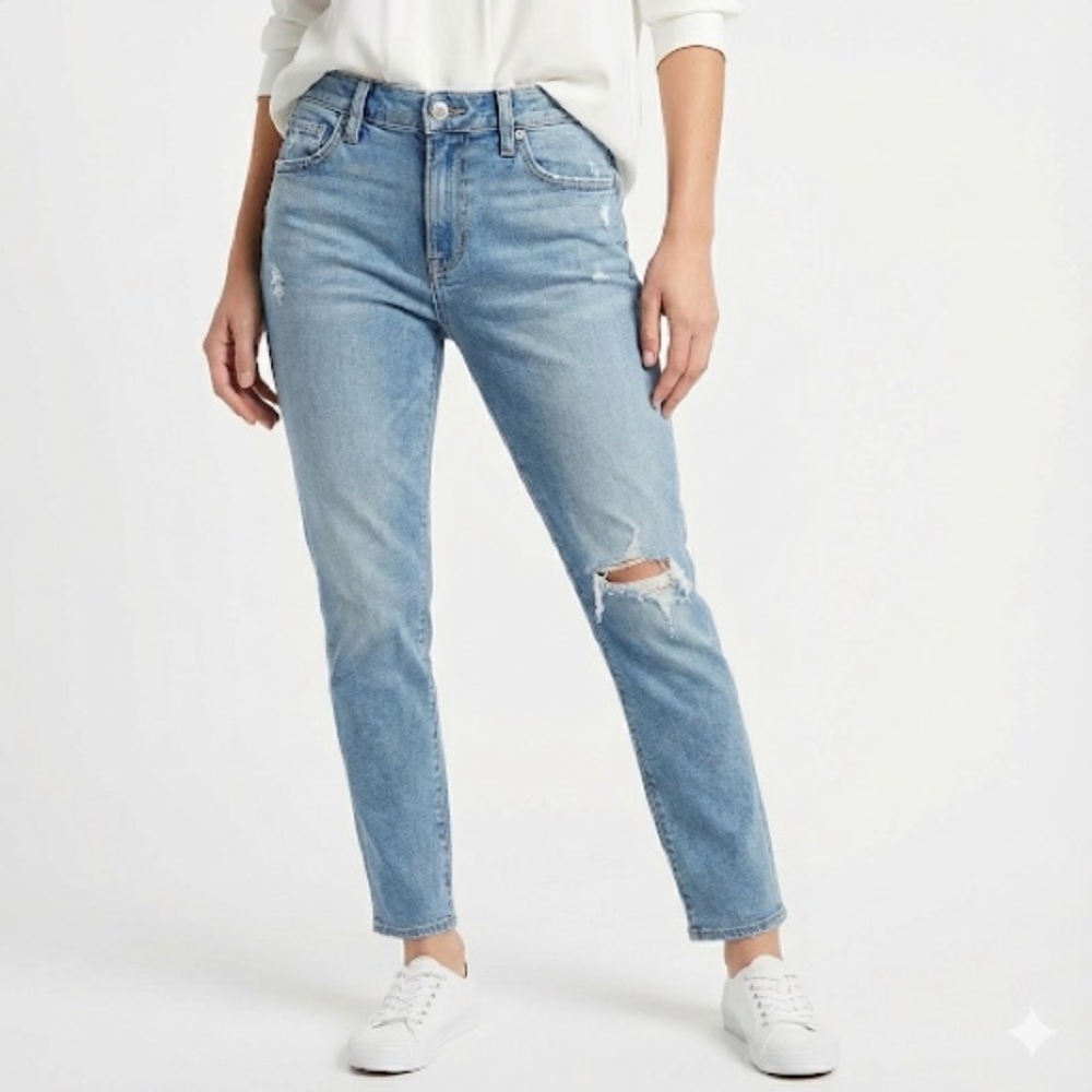 AG Adriano Goldschmied Anthropologie Distressed Jeans Women 28R